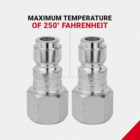 ميلتون 1810 1/4 بوصة FNPT P Style Plug - صندوق من 10 in Kuwait