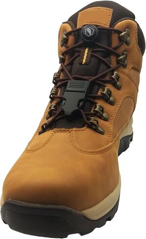 Fastening System for Hiking Boots and Shoes - Elastic No Tie Laces - Made in North America in Saudi Arabia