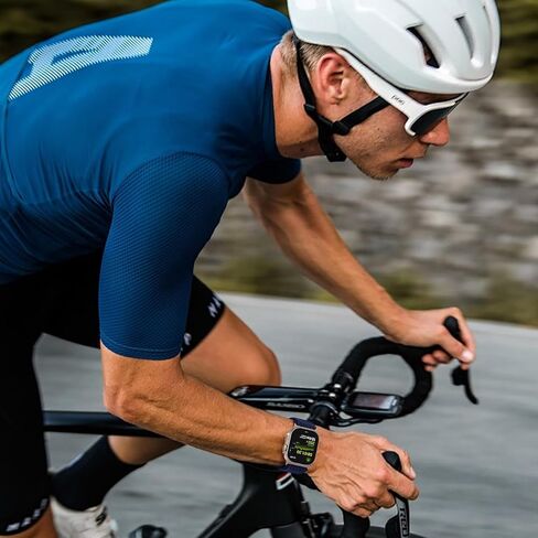 سوار رياضي من النايلون متوافق مع Apple Watch Ultra 2/Ultra Band، متوافق مع أحزمة ساعة Apple للرجال 49 مم 45 مم 44 مم 42 مم، حزام حلقة منفرد قابل للتمدد لسلسلة iWatch 9-1 SE in Kuwait