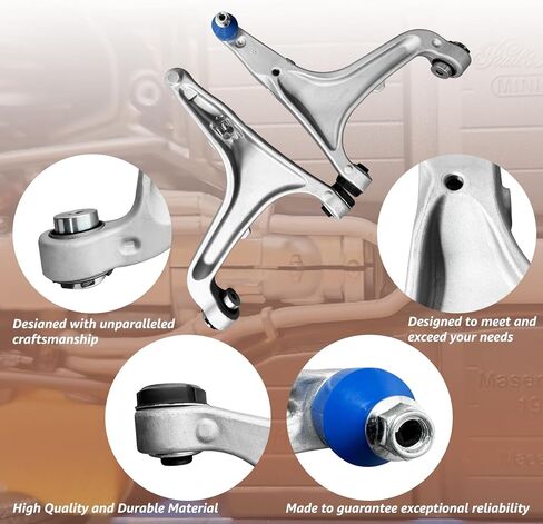 670107802 670107801 أذرع التحكم الأمامية اليسرى واليمنى لمازيراتي كواتروبورتي جيبلي M156 2014-2022 استبدال # 670107802 670107801 673007126 in Kuwait