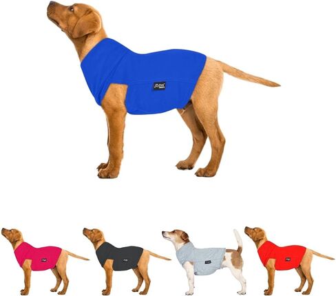 Premium Dog Cotton Tshirt - Lightweight & Breathable, Protects Coat, Ideal for Comfort & Play, Dog Sweater for Small, Medium, Large in Multi Colors in Saudi Arabia