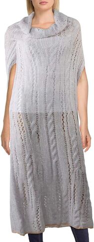 Free People Womens Piroutte Wool Blend Open Stitch Tunic Sweater Purple XS/S in Saudi Arabia