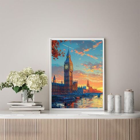 Sonsage World Travel Series Diamond Art Painting,Venice-Italy,5D Scene DIY Gem Arts for Adult Beginners,Full Drill Round Crystal Paint by Diamonds Crafts for Home Wall Decor 16x 12Inch in Saudi Arabia