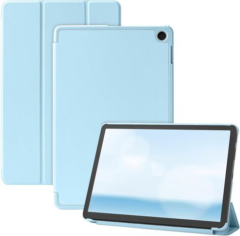 حافظة لجهاز Amazon Fire Max 11 Tablet (الجيل الثالث عشر، إصدار 2023)، غطاء واقٍ ذكي بحامل نحيف قابل للطي مع تنبيه/غفو تلقائي لجهاز Fire Max 11 Tablet (أخضر فاتح) in Kuwait
