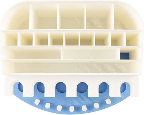 Organizer for Cricut Tools and Accessories Blade Holder Caddy,Storage for Cricut Maker Blades/QuickSwap Tip/Explore DeepCut Blade(blue) in Saudi Arabia