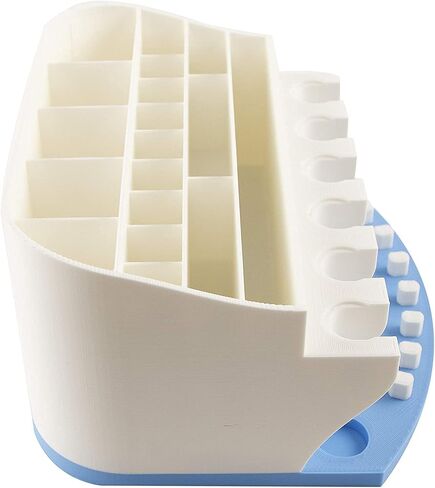 Organizer for Cricut Tools and Accessories Blade Holder Caddy,Storage for Cricut Maker Blades/QuickSwap Tip/Explore DeepCut Blade(blue) in Saudi Arabia