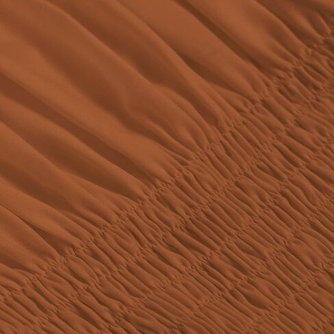 بلوزة نسائية أنيقة بأكمام طويلة بدون أكتاف بلون سادة وحاشية مكشكشة in Saudi Arabia