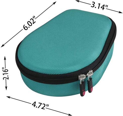 Hermitshell Hard Case fits AfterShokz Trekz Titanium Open Ear Wireless Bone Conduction Headphones AS600 (Black) in Saudi Arabia