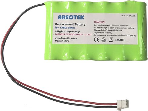 Battery for Ademco Honeywell Lynx LYNXRCHKITHC LYNXRCHKIT-HC K5109 781410403291 55026089 WALYNX-RCHB-SC WALYNXRCHBSC LYNXRCHKIT-SC in Kuwait