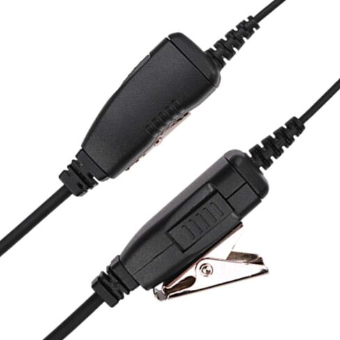 سماعة أذن CLP1010 متوافقة مع جهاز Motorola CLP1040 Walkie Talkie 2 Way Radio مع سماعة أذن سلكية واحدة بحلقة C وميكروفون PTT (5 حزم) in Kuwait