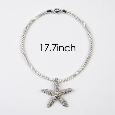 Magnetic Curtain Tiebacks Metal Starfish Magnetic Curtain Ties for Window Drapery, Tie Backs for Curtains, Decorative for Home (Silver Conch) in Saudi Arabia