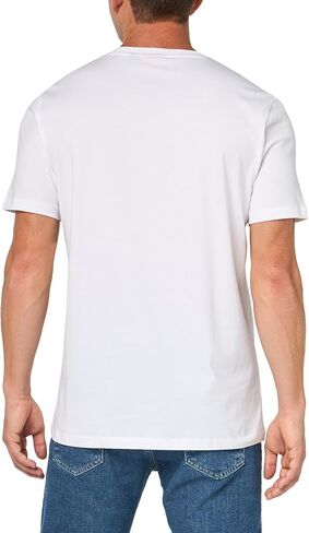 HUGO Men's Stacked Logo Short Sleeve Tshirt in Saudi Arabia