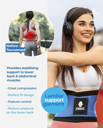 Back Brace Immediate Relief from Back Pain, Herniated Disc, Sciatica, Scoliosis and more! - Breathable Mesh Design - Adjustable Support Straps - Lower Back Belt in Saudi Arabia