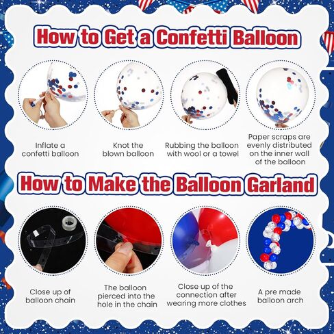 زينة عيد الميلاد باللونين الأحمر والأبيض والأزرق، لوازم حفلات أعياد الميلاد الوطنية في الرابع من يوليو، بالونات عيد ميلاد كبيرة باللون الأحمر والأبيض والأزرق، مفرش المائدة، يوم الاستقلال، لوازم الحفلات الوطنية، ديكور عيد الميلاد in Kuwait