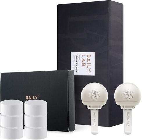مشبك تنفيس معطر هواء السيارة، معطر هواء عطري للسيارة من DAILY LAB Aroma Planet، 3 روائح عطر السيارة (6 عبوات)، مشابك تهوية فاخرة لإكسسوارات السيارة للرجال والنساء، روائح سيارة تدوم طويلاً لمدة 45 يومًا in Saudi Arabia