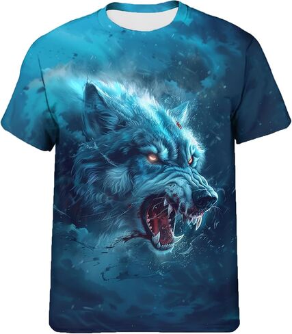 Men's Print Graphic T Shirt Short Sleeve Summer T-Shirt Novelty Casual Tee in Saudi Arabia