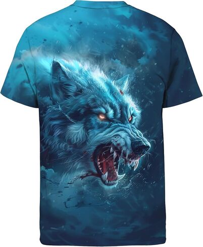 Men's Print Graphic T Shirt Short Sleeve Summer T-Shirt Novelty Casual Tee in Saudi Arabia
