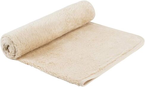 بطانية عربة الأطفال من القطن العضوي للجنسين، لون عسلي طبيعي in Kuwait