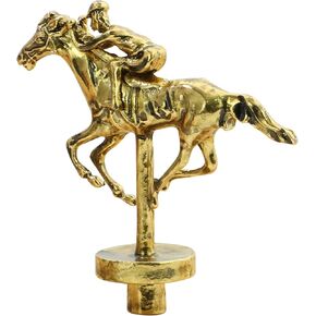 Metal Horse for Horse Racing Board Game,Gold x4, Rose Gold x4, Silver x3 Classic Style Collection Souvenirs (Gold 4+Rose Gold 4+Silver 3)