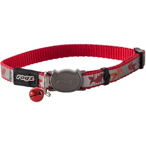 Rogz Catz ReflectoCat Collar, Red