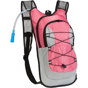 Black Mountain Products Hydration Pack - 2 Liter Water Bladder with Extra Large Storage Compartment