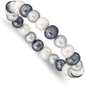 Fresh water pearl stretch Bracelet and Neclace