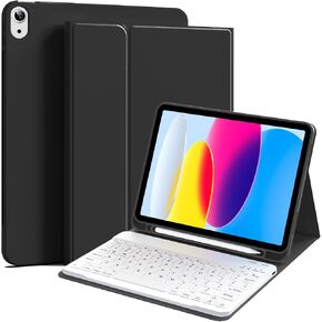 Keyboard Folio Case for iPad A16 11th/10th Generation, Light Purple in Kuwait