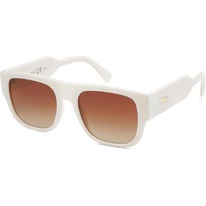 SOJOS Trendy Square Polarized Sunglasses for Women Men Flat Top UV Protection Unisex Sunnies SJ2313