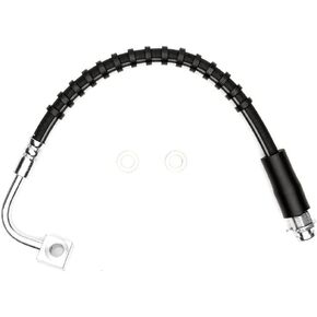 Dynamic Friction Company Front Left Brake Line Hose 350-40217 For 2008-2012 Chrysler Town & Country, 2008-2012 Dodge Grand Caravan, 2009-2014 Volkswagen Routan, 2012 Ram C/V