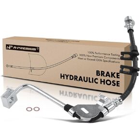 A-Premium Front Driver Brake Hydraulic Hose Compatible with Select Ford and Mercury Models - Freestar 2004-2005, Monterey 2004-2005 - Replace# 3F2Z2078AA