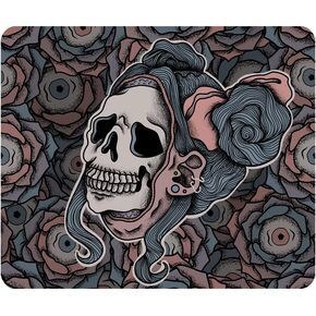 Nicokee Cartoon Dachshunds Gaming Mousepad Clothes Dog Footprint Cute Heart Colorful Mouse Pad Mouse Mat for Computer Desk Laptop Office 9.5 X 7.9 Inch Non-Slip Rubber