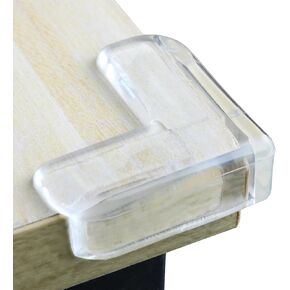 Generic 12 Pack Corner Protector Guards, Baby Proofing Corners, Furniture Corner & Edge Safety Bumpers, Clear Baby Proofing Bumper Cushion for Table Furniture Sharp Corners