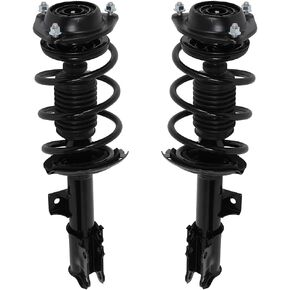 AUTOMUTO Strut Spring Assembly Front Pair struts and Shock Absorber for Hyundai Elantra 2011-2016 replacement for 172708 172709