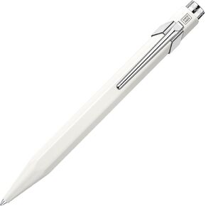Caran d'Ache NF0846-509 Ballpoint Pen, Water-Based, Matte Black, Slim Pack