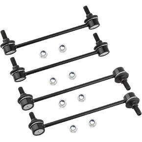 4Pc Suspension Kit Front & Rear Sway Bar Links Kit Stabilizer Bar Links Fit For Hyundai Tucson 2005-2009, For Kia Sportage 2005-2010 Replace# K80510 K80511