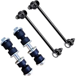 4 Pack Front Rear Sway Bar Link Kit for Honda Accord 2003-2007, Stabilizer Bar End Links K90342 K90343 K90456 K90457 for Acura TSX 2004-2008