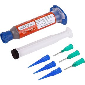 Sn63/Pb37 T4 Tin Lead Solder Paste No Clean, 183℃ Melting Point (20g)