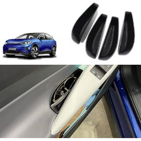 for VW ID.4 Door Handle Storage Box Set of 4 Accessories Door Armrest Cover, Front Door and Rear Door Compatible with VW ID 4 ID4 2021 2022 2023