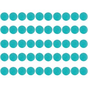 30Pcs Car Air Vent Clip Replacement Pads, 16mm Unscented Refill Tablets for Car Air Freshener Clips, Car Diffuser Refill Felt Pads Essential Oil Diffuser Cotton Pads