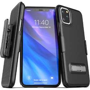 iPhone 11 Belt Clip Phone Case with Kickstand (2019 Slimline) with Holster (iPhone 11)