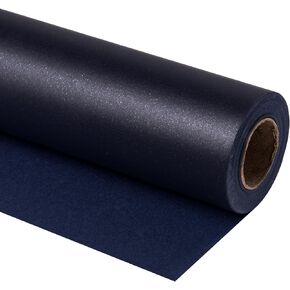 RUSPEPA Wrapping Paper with Sparkles - Mini Roll - Perfect for Wedding, Birthday, Baby Shower, Party - 17 Inch X 32.8 Feet - Black