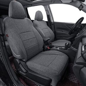أغطية مقاعد مخصصة متوافقة مع سيارات Hyundai Elantra SE,SEL,Hybrid Blue 2021 2022 2023 - جلد (أسود، مجموعة كاملة)