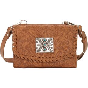 American West Texas Two Step Shoulder Flap Cross-Body Bag