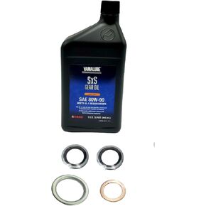 Yamaha Wolverine 700 (2016-2018) all Models All Purpose Oil Filter Change Kit Yamaha Part# 5GH-13440-80-00 and 3 Quarts All Purpose LUB-10W40-AP-12