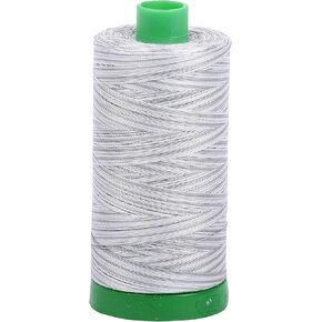 Aurifil Thread #4060 Silver Moon Variegated Cotton Mako 40 wt 1094 yard spool