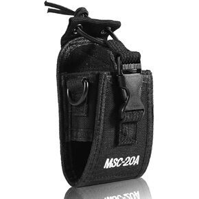 MSC to 20A Multi function Pouch Case Holder Two Way Radio Nylon Holster for Kenwood/Motorola/HYT Two Way Radio