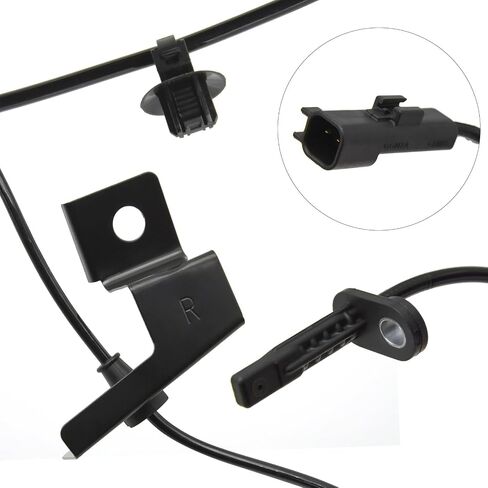 JG9Z-2C204-A ABS Wheel Speed Sensor Front Right Passenger Side ABS Sensor Replacement for OEM JG9Z-2C204-A JG9Z2C204A DG9Z-2C204-B DG9Z2C204B DG9Z-2C204-A DG9Z2C204A in Saudi Arabia