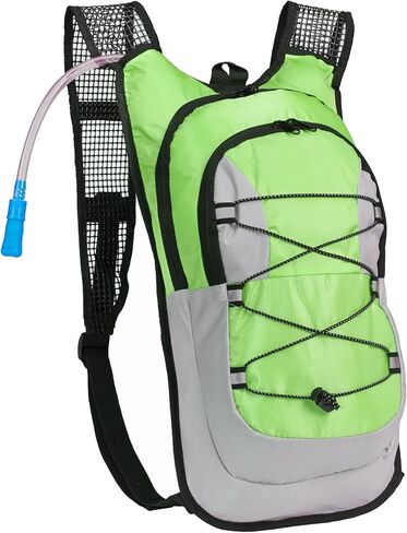 Black Mountain Products Hydration Pack - 2 Liter Water Bladder with Extra Large Storage Compartment in Saudi Arabia