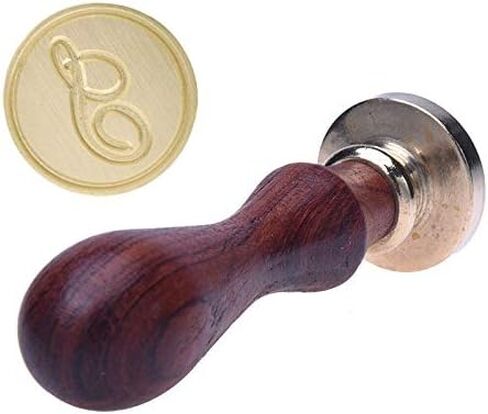 YPSelected Vintage Calligraphic A-Z 26 Alphabet Initial Letters Sealing Wax Spoons Candles Seal Stamp (Letter B) in Saudi Arabia