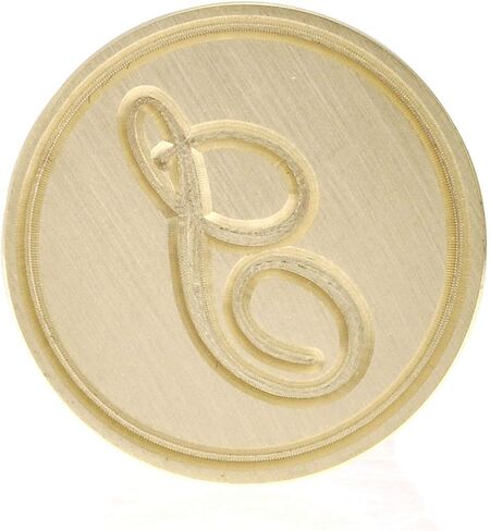 YPSelected Vintage Calligraphic A-Z 26 Alphabet Initial Letters Sealing Wax Spoons Candles Seal Stamp (Letter B) in Saudi Arabia